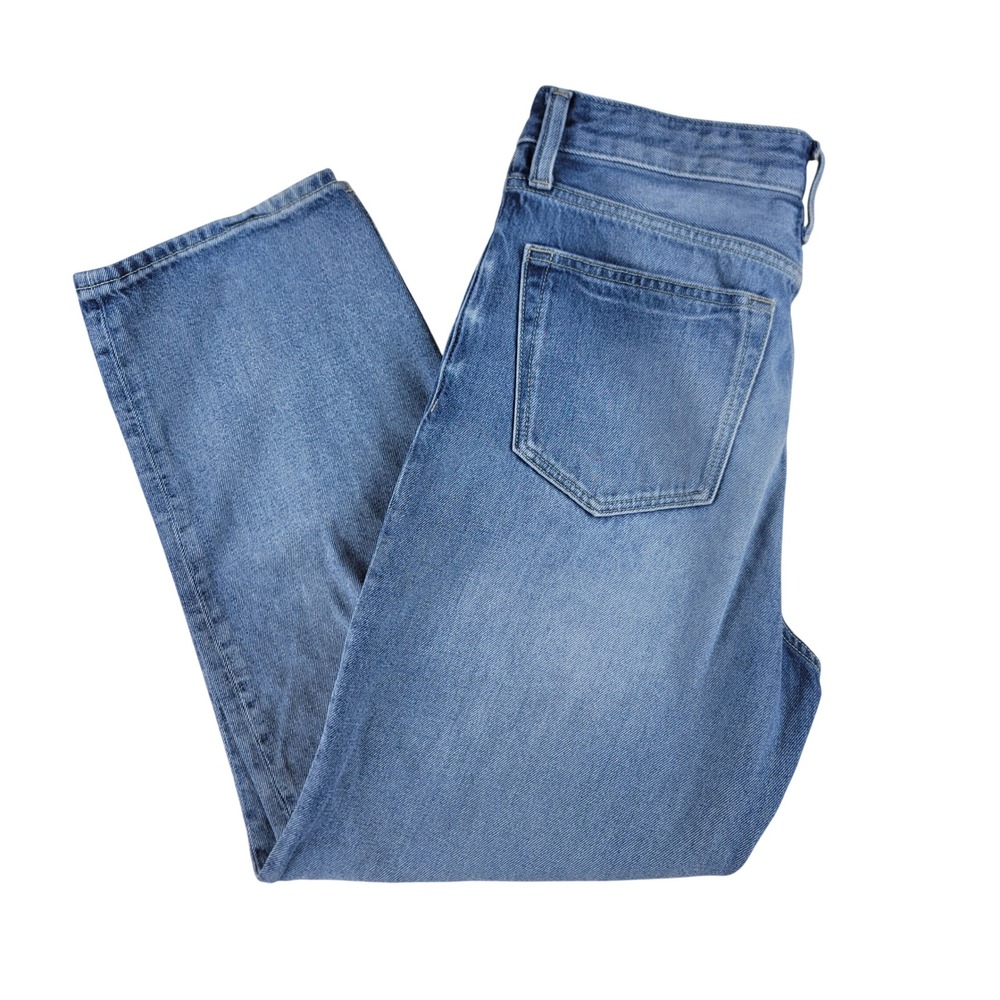 H&M Loose Ample Jeans Mens 30/32 (Fits 30x28) Blue Light Wash Wide Leg Denim